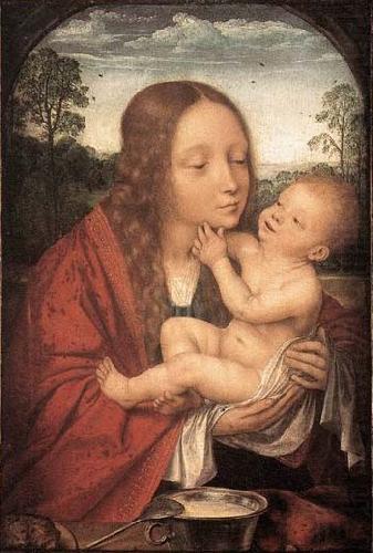 Virgin and Child in a Landscape, Quentin Massys